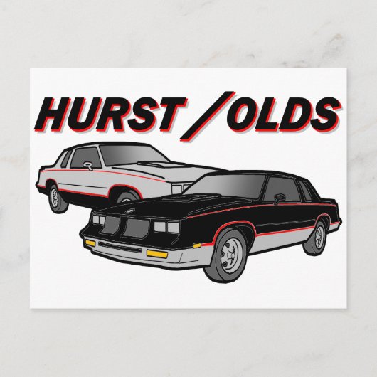 Hurst/Olds Postkarte (Vorderseite)