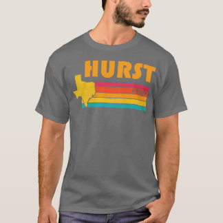 Hurst Texas Vintag beängstigend Souvenir T-Shirt