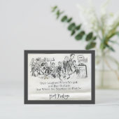 Hurt Gefühls Postcard Postkarte (Stehend Vorderseite)