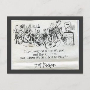 Hurt Gefühls Postcard Postkarte