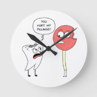Hurt Gefühls Wall Clock