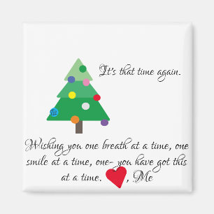 Hurt Holiday Greetings Magnet