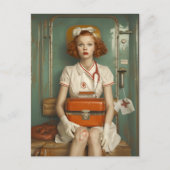 Hurt Nurse Postkarte (Vorderseite)