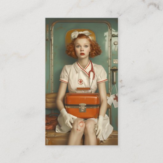 Hurt Nurse Visitenkarte (Vorderseite)