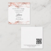 *~ Hurt Rose Gold Glitzer Zitat AP62 Note Card Mitteilungskarte (Vorne/Hinten)