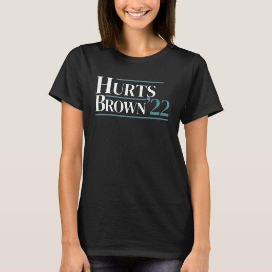 Hurts Brown'22 8 T-Shirt (Vorderseite)