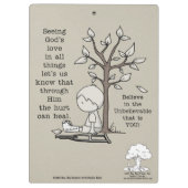 Hurts können heilen klemmbrett (Rückseite)