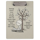 Hurts können heilen klemmbrett (Vorderseite)