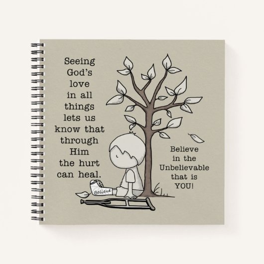 Hurts können heilen notizblock (Vorderseite)