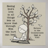 Hurts können heilen poster (Vorne)