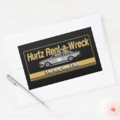 Hurtz Rent-a-Wreck Sticker (Umschlag)