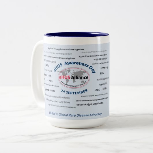 HUS Day Tasse, Special Edition Zweifarbige Tasse (Vorderseite Links)