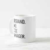 Husand Dog Vater Case Manager Kaffeetasse (Vorderseite Links)
