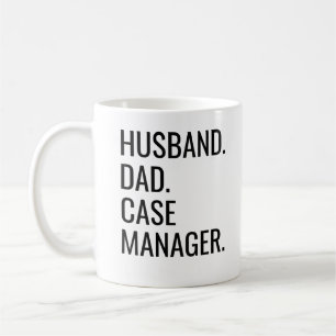 Husand Dog Vater Case Manager Kaffeetasse