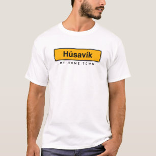 Husavik meine Zuhause Island das beste Lied T-Shirt