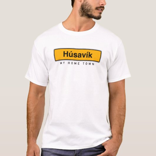 Husavik meine Zuhause Island das beste Lied  T-Shirt (Vorderseite)