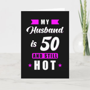 Husband 50 Geburtstagsgeschenk Karte