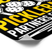 Husband &amp; Wife Valentines Day Couple Ckleball  Poster (Ecke)