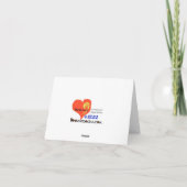 Husband Appreciation Day Roof Over Head Card Karte (Rückseite)