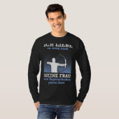 Husband Archer Vater Archery Men T-Shirt (Vorne ganz)