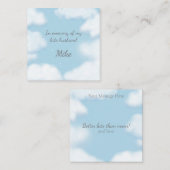 "Husband besser spät als nie" Funny Custom Mitteilungskarte (Vorne/Hinten)