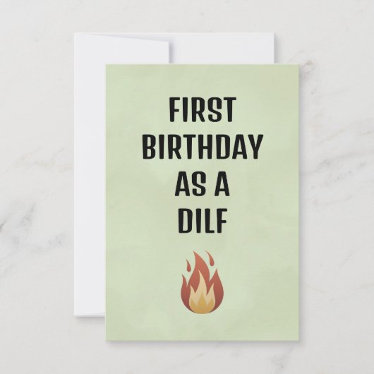 Husband Birthday Card, Fiancé Birthday Card, Dankeskarte (Vorderseite)
