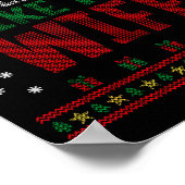 Husband Christmas - Funny Awesome Like My Wife  Poster (Ecke)