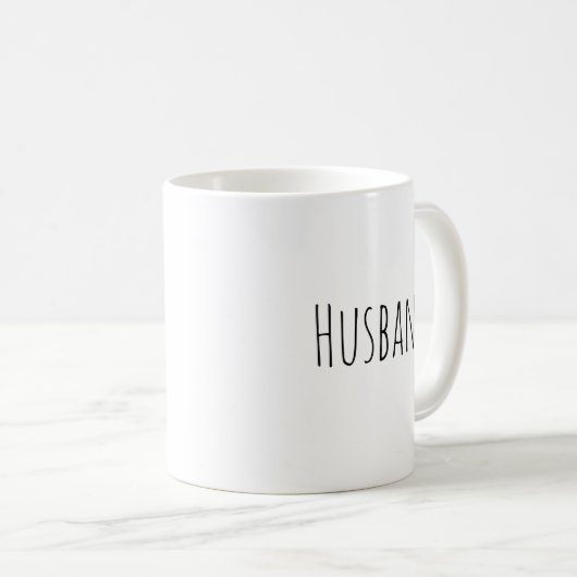 Husband Coffee Tasse (VorderseiteRechts)