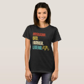 Husband Dad Farmer Legend T-Shirt (Vorne ganz)