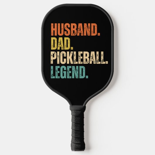 Husband Dad Pickleball Legend Schläger (Vorderseite)