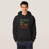 Husband Dad Pottery Legend Archaeology Hoodie (Vorne ganz)