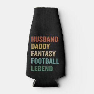 Husband Daddy Fantasy Football Legende Vintag Flaschenkühler