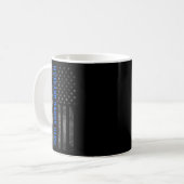 Husband Daddy Hero Polizeichef Sheriff Stellvertre Kaffeetasse (Vorderseite Links)