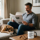 Husband Daddy Protector Hero Father's Day Gift Tasse