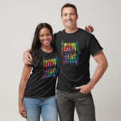 Husband Daddy Protector Hero Firefighter Gefärbte  T-Shirt (Unisex)