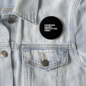 Husband Daddy Protector Hero Funny Vater Pater Vin Button (Beispiel)