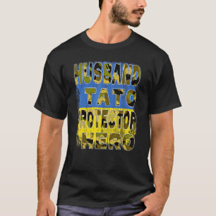 Husband Daddy Protector Hero Husband Tato Protect T-Shirt