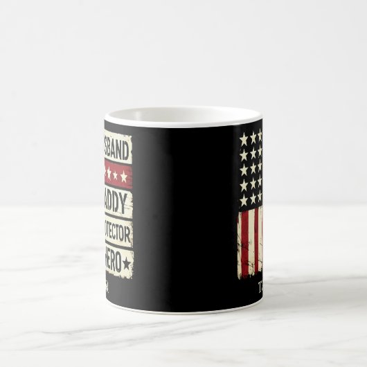 Husband Daddy Protector Hero Kaffeetasse (Mittel)