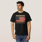 Husband Daddy Protector Hero T-Shirt (Vorne ganz)
