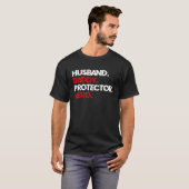 Husband Daddy Protector Hero T-Shirt (Vorne ganz)