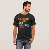 Husband Daddy Son Protector Hero T-Shirt (Vorne ganz)