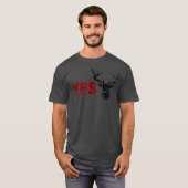 Husband DEER YES Sehr geehrte Jagd Pun Happy Ehefr T-Shirt (Vorne ganz)