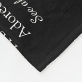 Husband Definition Script-Liebe Herz Fleecedecke (Ecke)