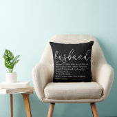 Husband Definition Script Red Liebe Heart Kissen (Stuhl )