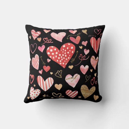 Husband Definition Script Red Liebe Heart Kissen (Rückseite)