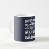 Husband Doktors Kaffeetasse (Vorderseite Links)