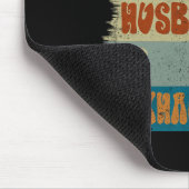 Husband Ehefrau Ehe Spaß Husband Happy Vathers Mousepad (Ecke)