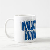 Husband-Foto mit blauem Text Kaffeetasse (Links)