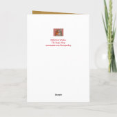 Husband Funny Cow Happy Birthday Karte (Rückseite)