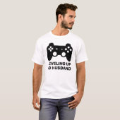 Husband | Funny Wedding Gamer T-Shirt (Vorne ganz)